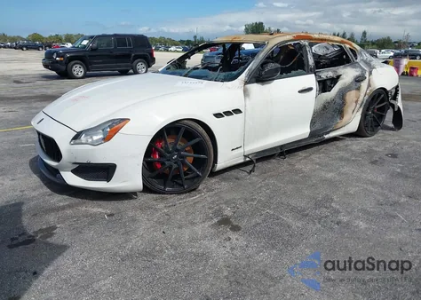 2017 Maserati Quattroporte S Gransport from USA, damaged, VIN ZAM56RPS6H1252501